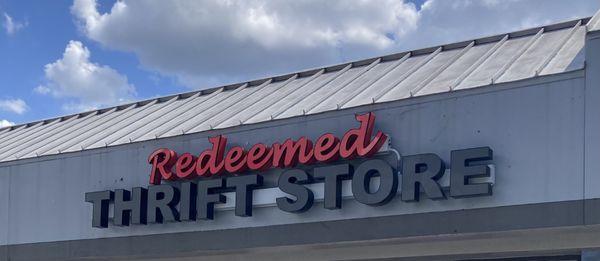 Redeemed signage