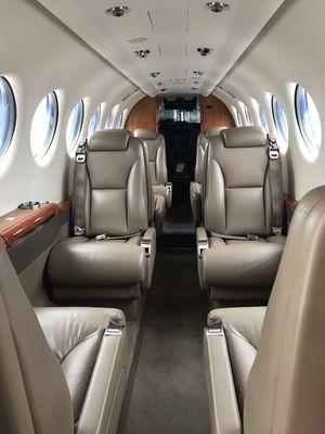 Interior detail done on this beautiful jet!