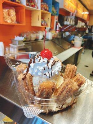 Churros Con Nieve