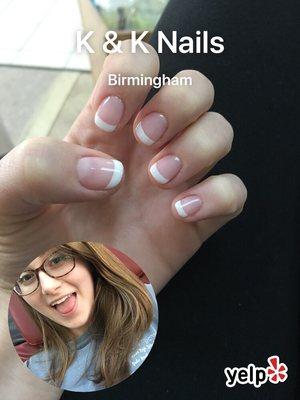 K & K did a great job with my prom nails!