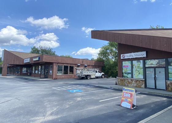 Computer store, laundromat, etcetera