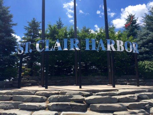 St.Clair Harbor sign