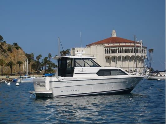 Lady Goodiver in Avalon harbor Catalina Island.