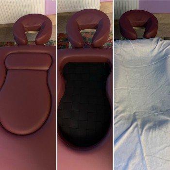 Prenatal massage table