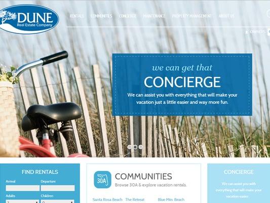 Dune Real Estate Company | Vacation Rental Management Company with in-house maintenance and housekeeping services.