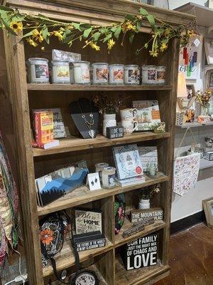 Candles, Books, Homedecor and more - Available at Lemon Tree Gifts TN