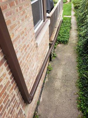 Downspout replacement