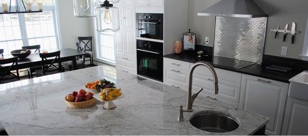 Our experienced construction crew will meticulously install your new kitchen.