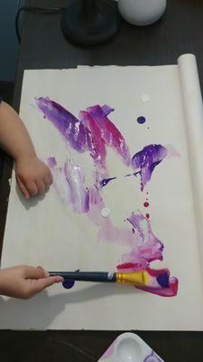 We love painting!