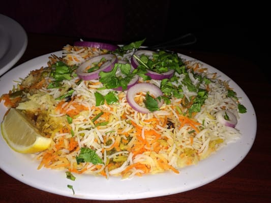 Vegetable dum Biryani