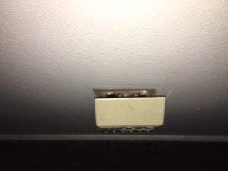 Couldn't even screw the switch back into the wall?