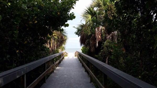 Your walkway to a beach beauty!