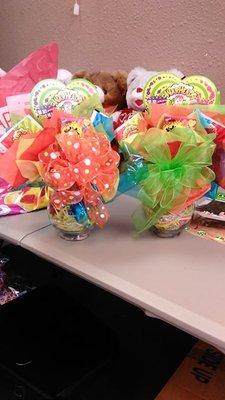 Candy Bouquets.