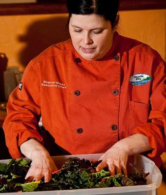 Executive Chef Sharon Wiest of the Culinary Center in Lincoln City.