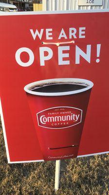 Delicious Community Coffee