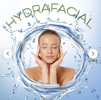 Hydrofacials available