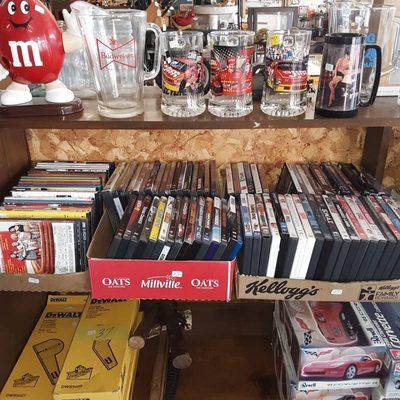 Assorted DVDs & blueray