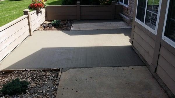 Concrete replacement "Patio"