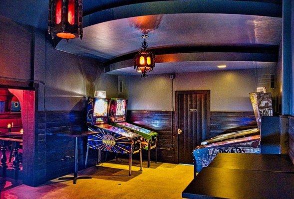 Arcade room! Photo by Patrick Robinson