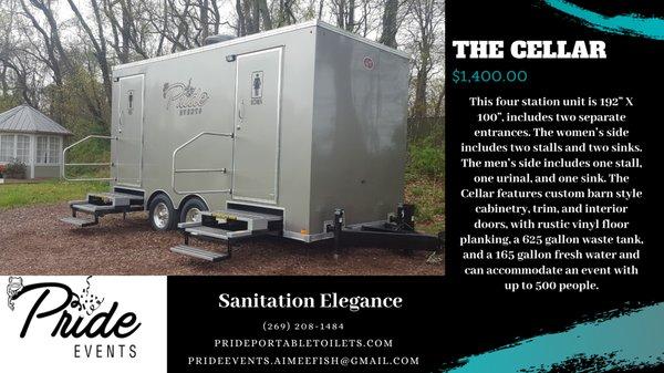 Luxury Restroom Trailer