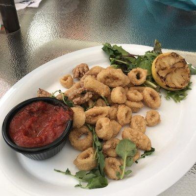 Fried calamari