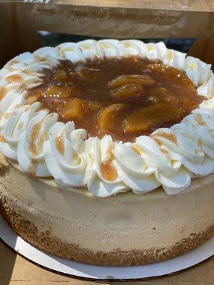 Peach Cobbler Cheesecake