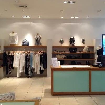 Interior of the Anne Fontaine Woodbury Commons boutique.