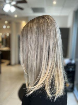 Highlights with glaze