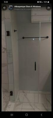 New Shower Doors!