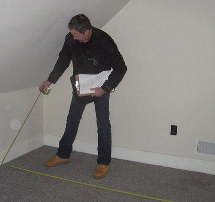 Measuring upper level