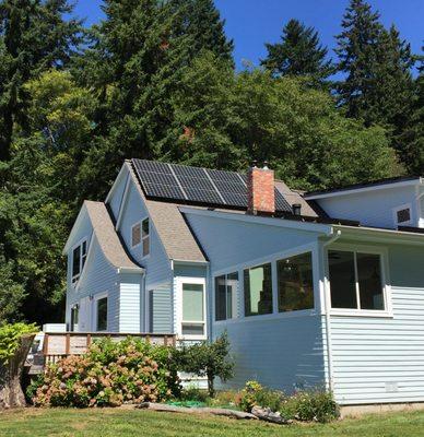 8.96kW Itek Energy system in Silverdale, WA