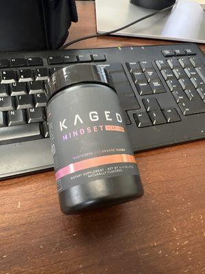 Kaged mindset + caffein  For focus at work !