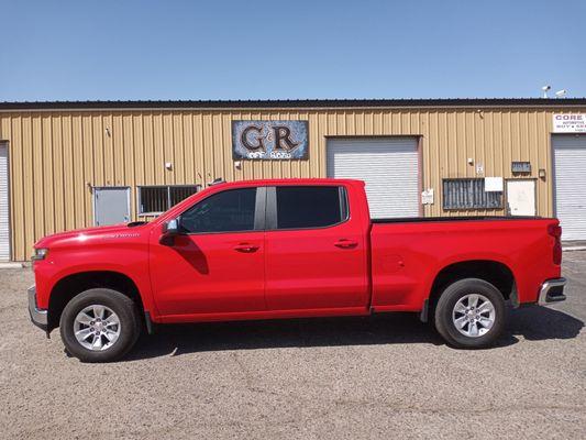 2021 Chevy 1500 LT 2 inch leveling kit