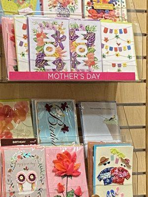 Greeting cards.