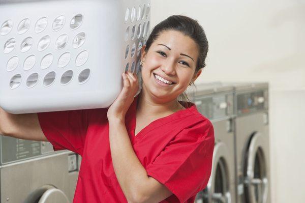 Spot Laundromat Has Friendly Attendants To Help You, Every Day.