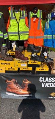 Boots & Work Vests