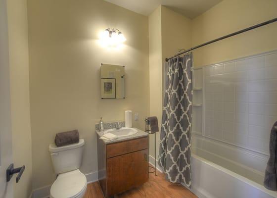 Model Unit Bathroom