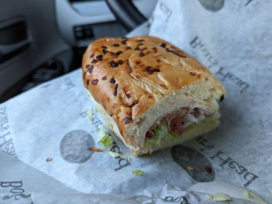 Chicken bacon ranch sub.