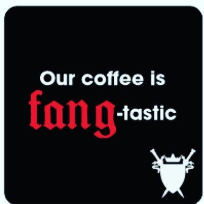 Our coffee is Fang-tastic :)