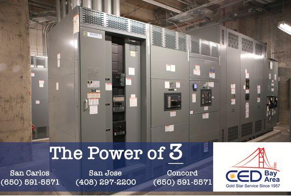 We can provide the #1 switchgear line in the land - Square D