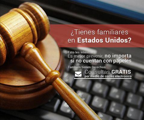 Tienes familiares en Estados Unidos