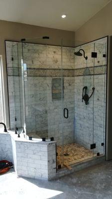 Frameless Custom Shower Enclosure