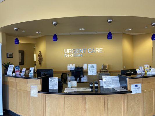 Front desk