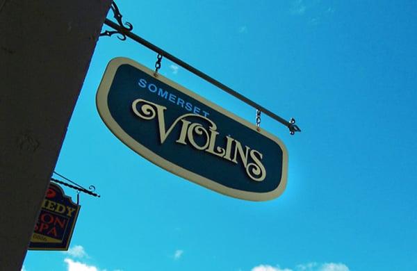 Somerset Violins is a full-service violin shop for instruments and repairs.