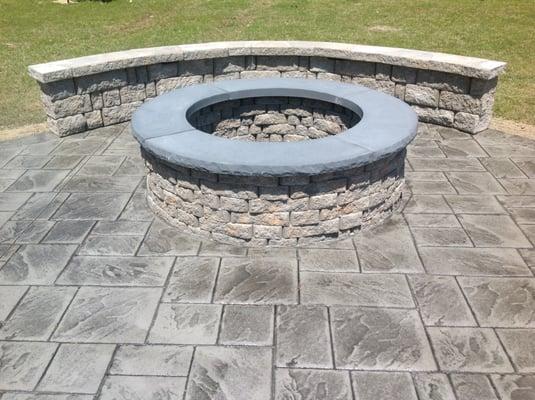 Firepits & Sitting & Retaining Walls