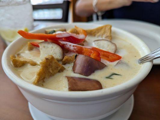 Eggplant curry with tofu - just a delight