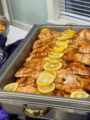 Bourbon Salmon!