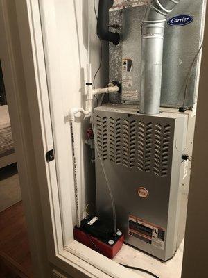 Furnace installation and maintenance