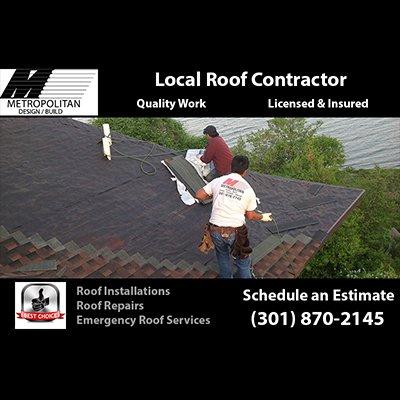 Roofing Contractor - Maryland, Virginia, and Washington D.C.