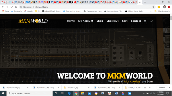 Our website at mkmworld.com